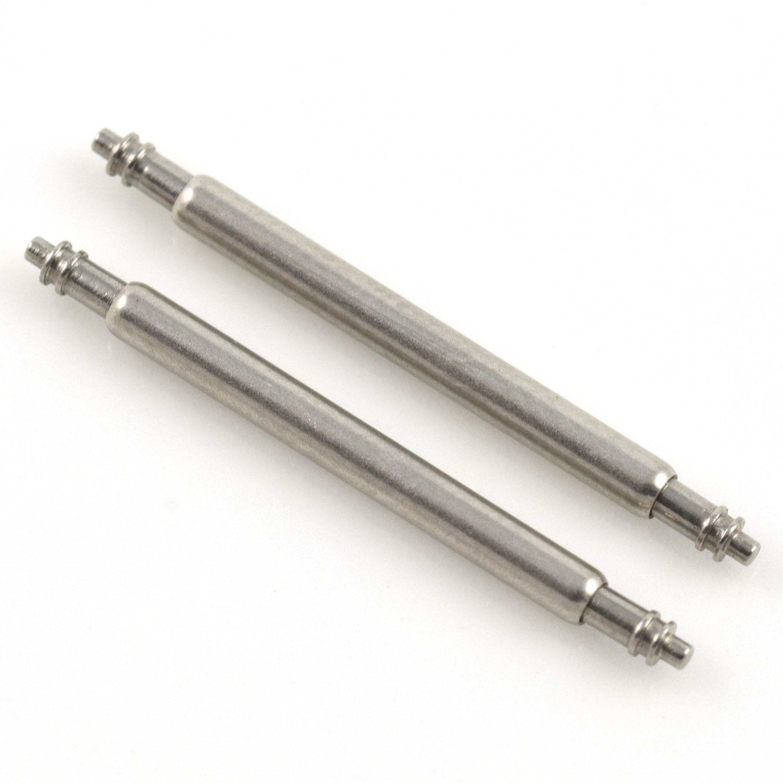 2x Stainless Steel Watch Spring Bars for Omega Seamaster Full Size ...