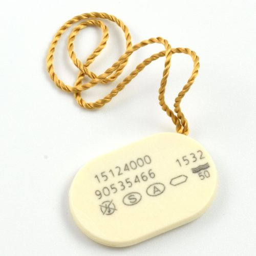 Omega Constellation Steel 33.5mm Men's Watch Cream Hang Tag for 1512.40.00 Watch – With Original String