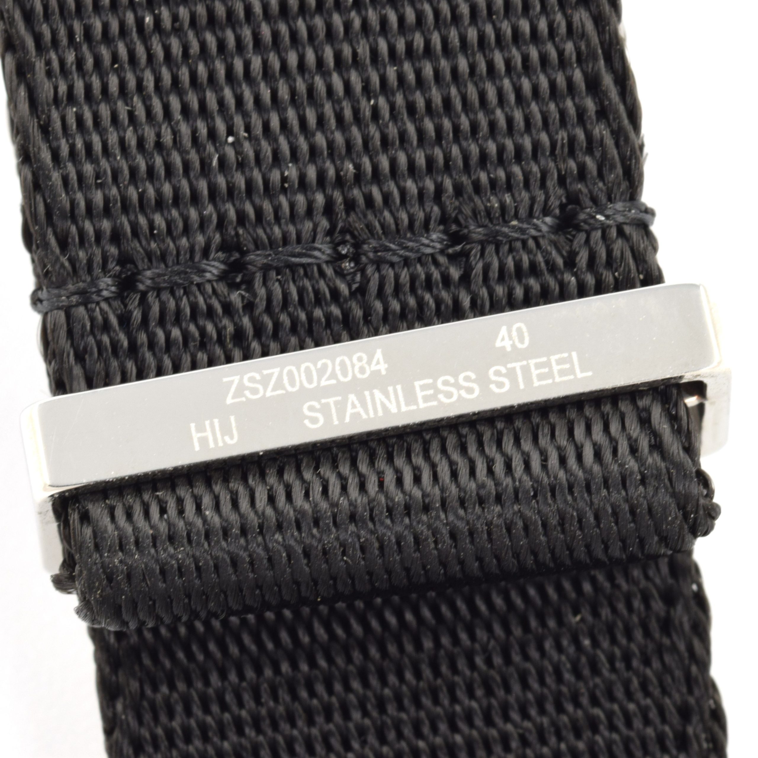 Omega Speedmaster NATO Black ZSZ002084 20mm Watch Strap & Buckle – Genuine Omega Replacement - Image 5