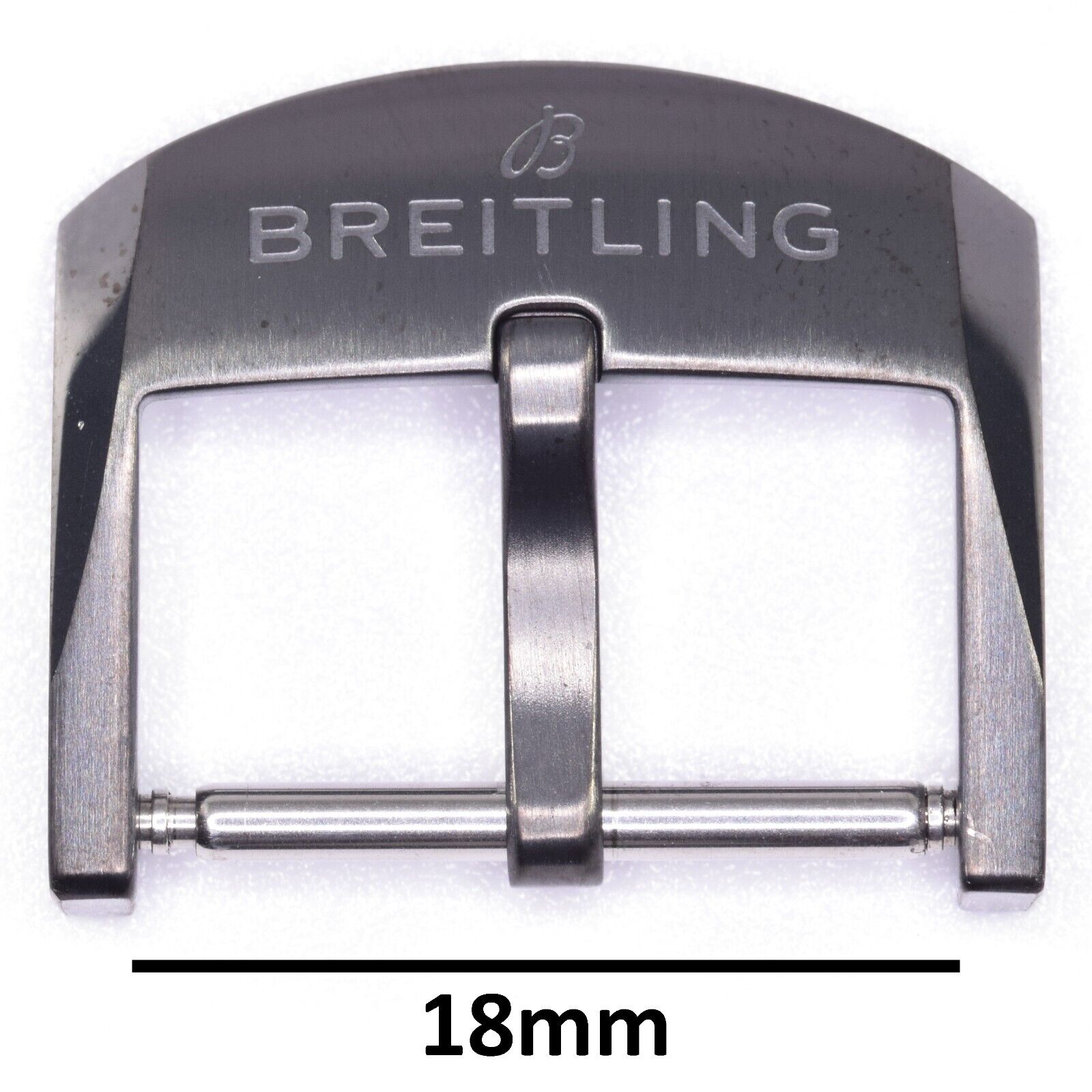 Genuine Breitling Navitimer M18BASA.6 Black PVD Watch Buckle Clasp DLC – Authentic, Used Condition - Image 3
