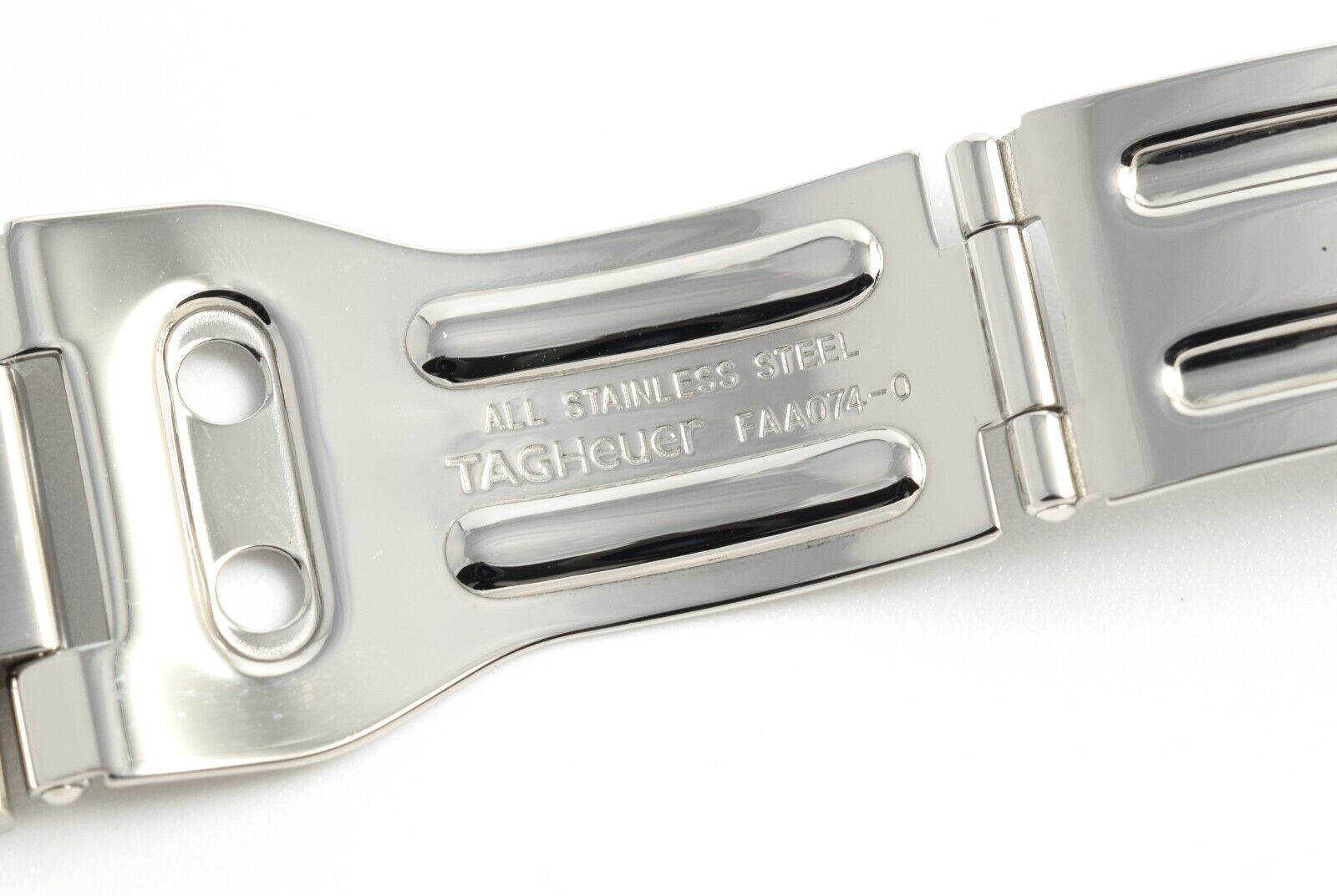 Authentic TAG Heuer Formula 1 Steel FAA074-0 Gents 21.5mm Wide Watch Strap Bracelet Band - Image 12
