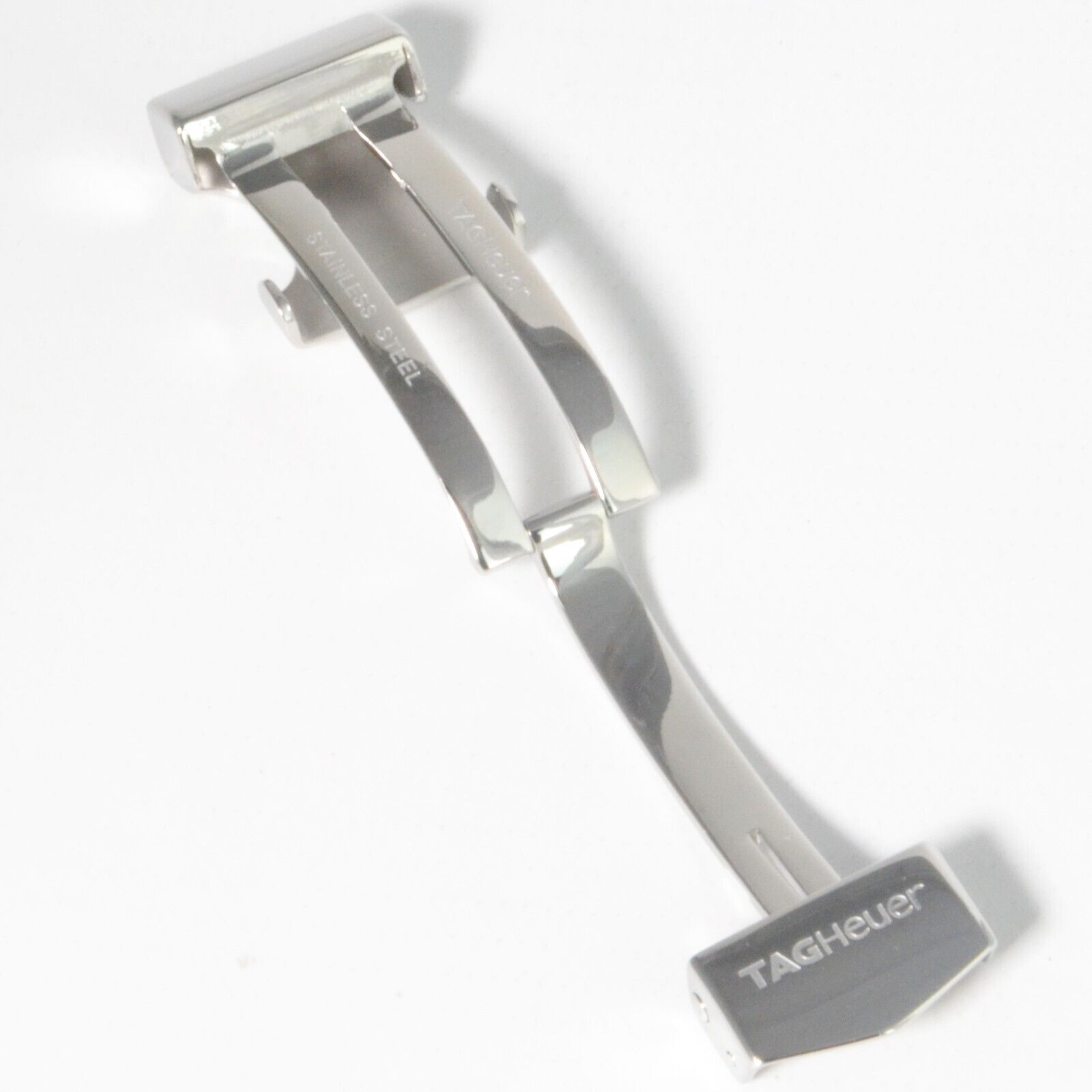 Genuine TAG Heuer F1 Polished Steel FC5029 Folding 15mm Wide Clasp Buckle – Authentic Replacement for Formula 1 Watches - Image 9