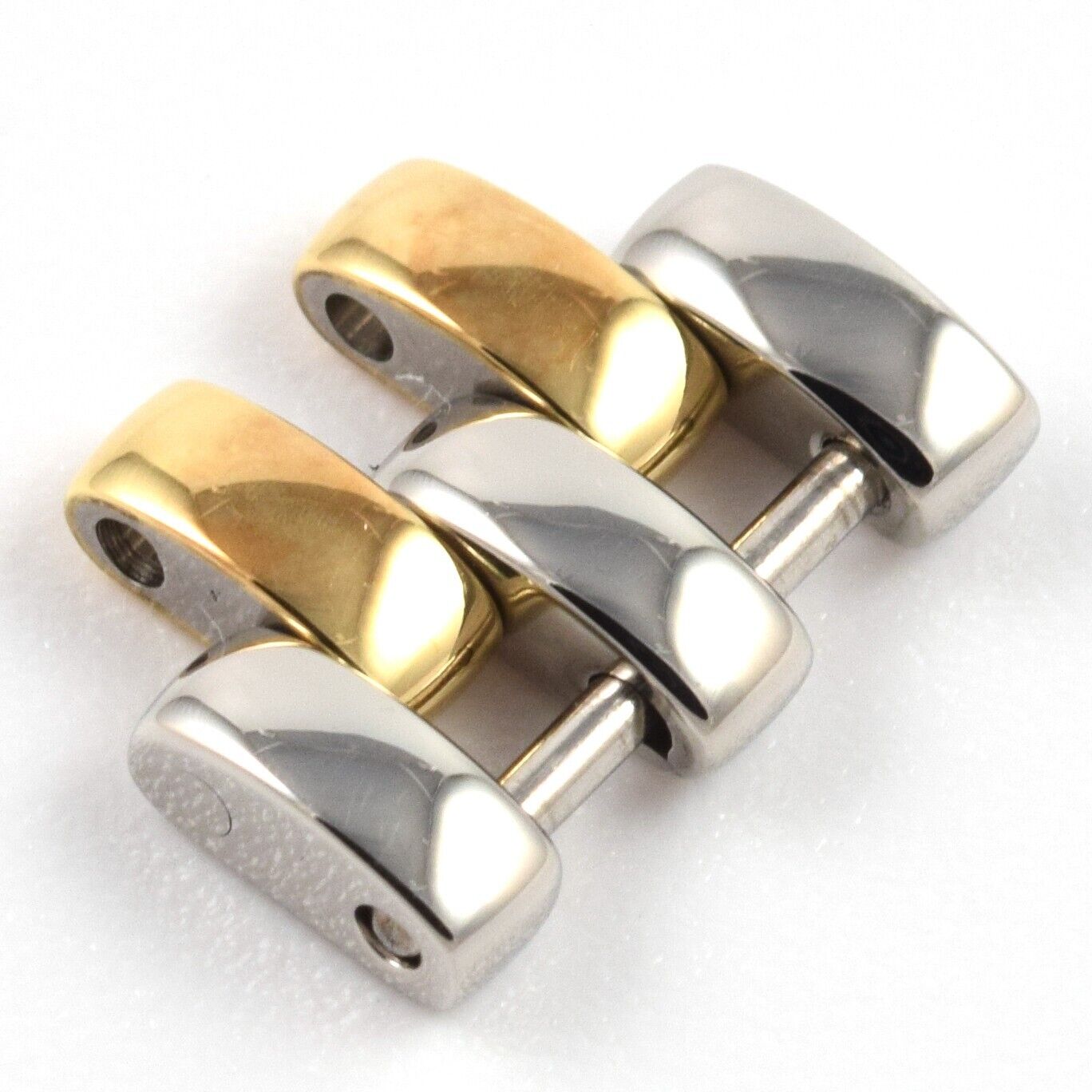 Genuine Omega De Ville Ladies 6202/822 Gold & Steel 11mm Wide Watch Strap Link – Authentic Replacement for Omega Watches - Image 6