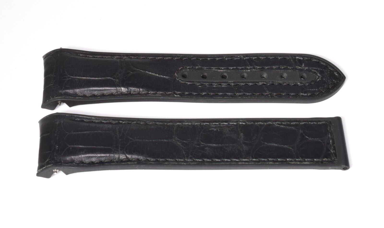 Authentic Omega Planet Ocean Deep Black RUZ005516 Rubber Strap – 22mm to 20mm - Image 9