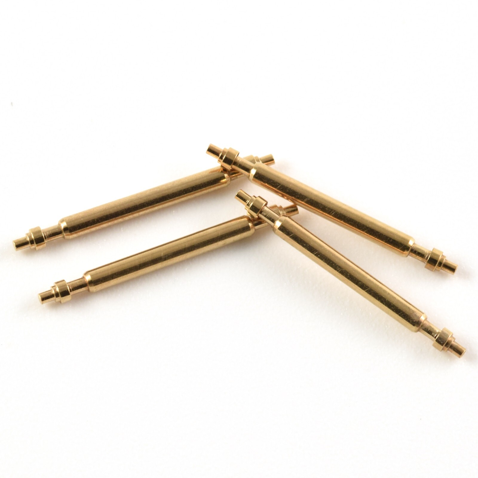 Cartier Gold Plated Watch Spring Bars 1.5mm x 17mm – Set of 4 Single Flanged - Image 2