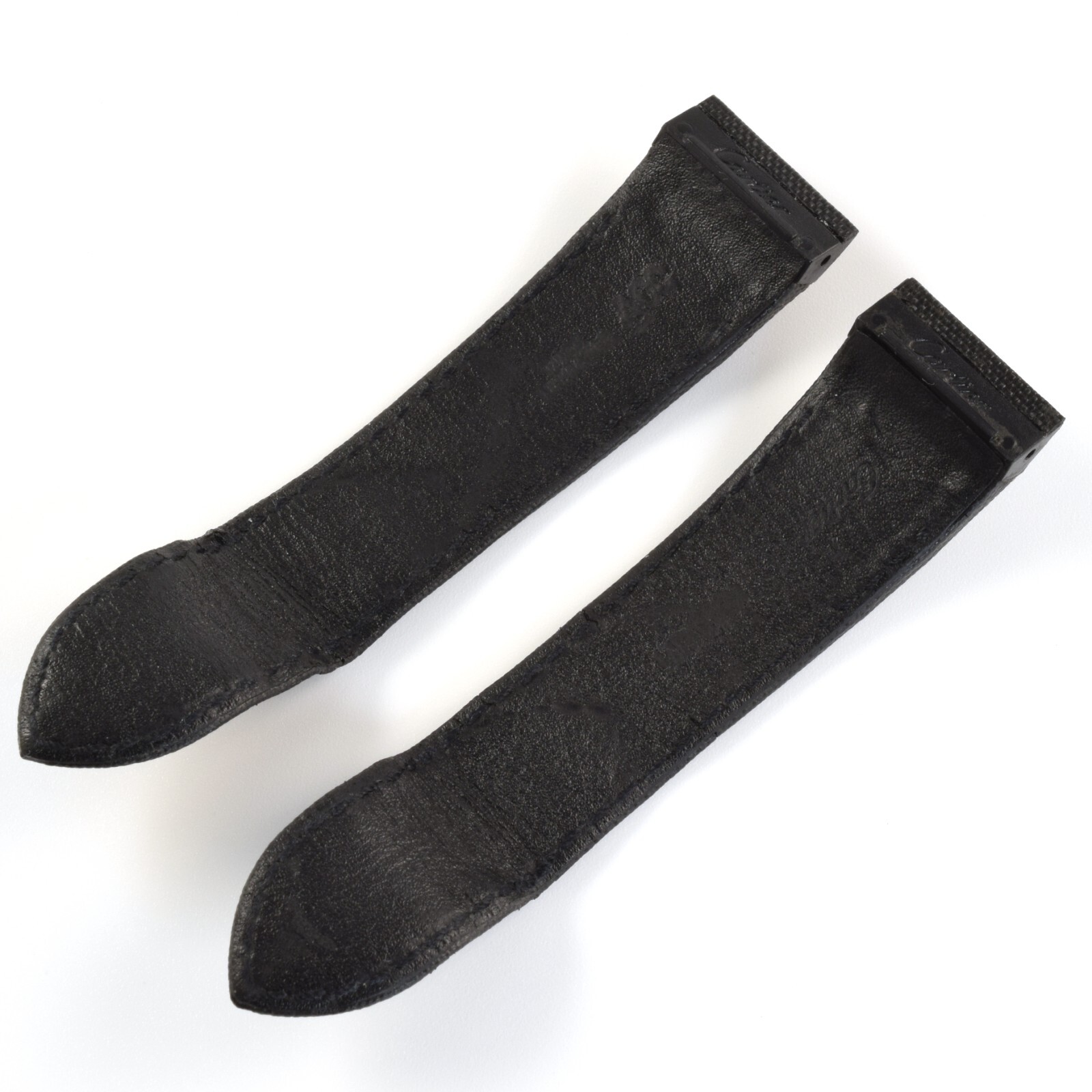 Authentic Cartier Santos 100 XL Watch Strap Black Canvas 23mm–21mm – Fits Models 2656 and 2774 - Image 5