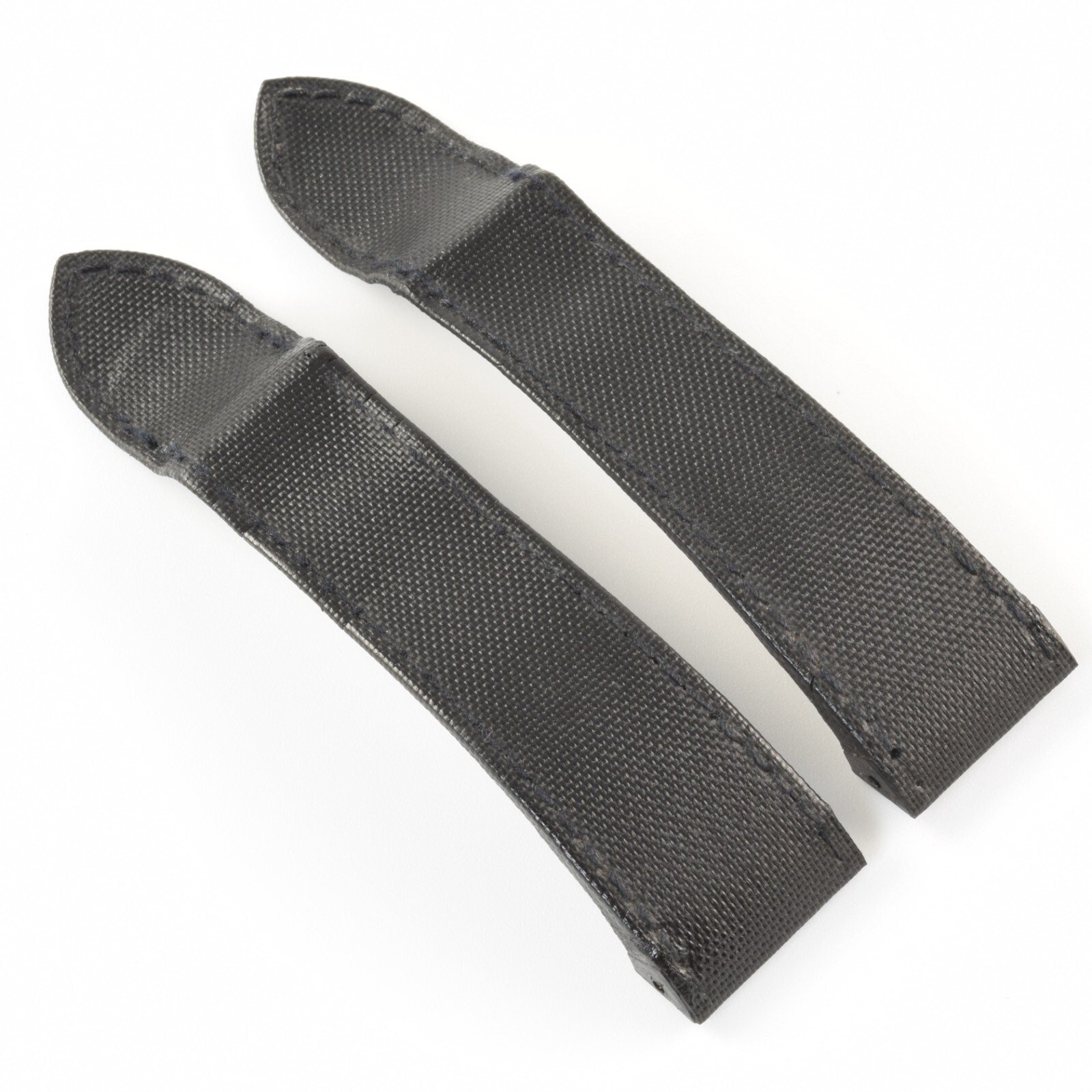 Authentic Cartier Santos 100 XL Watch Strap Black Canvas 23mm–21mm – Fits Models 2656 and 2774 - Image 10
