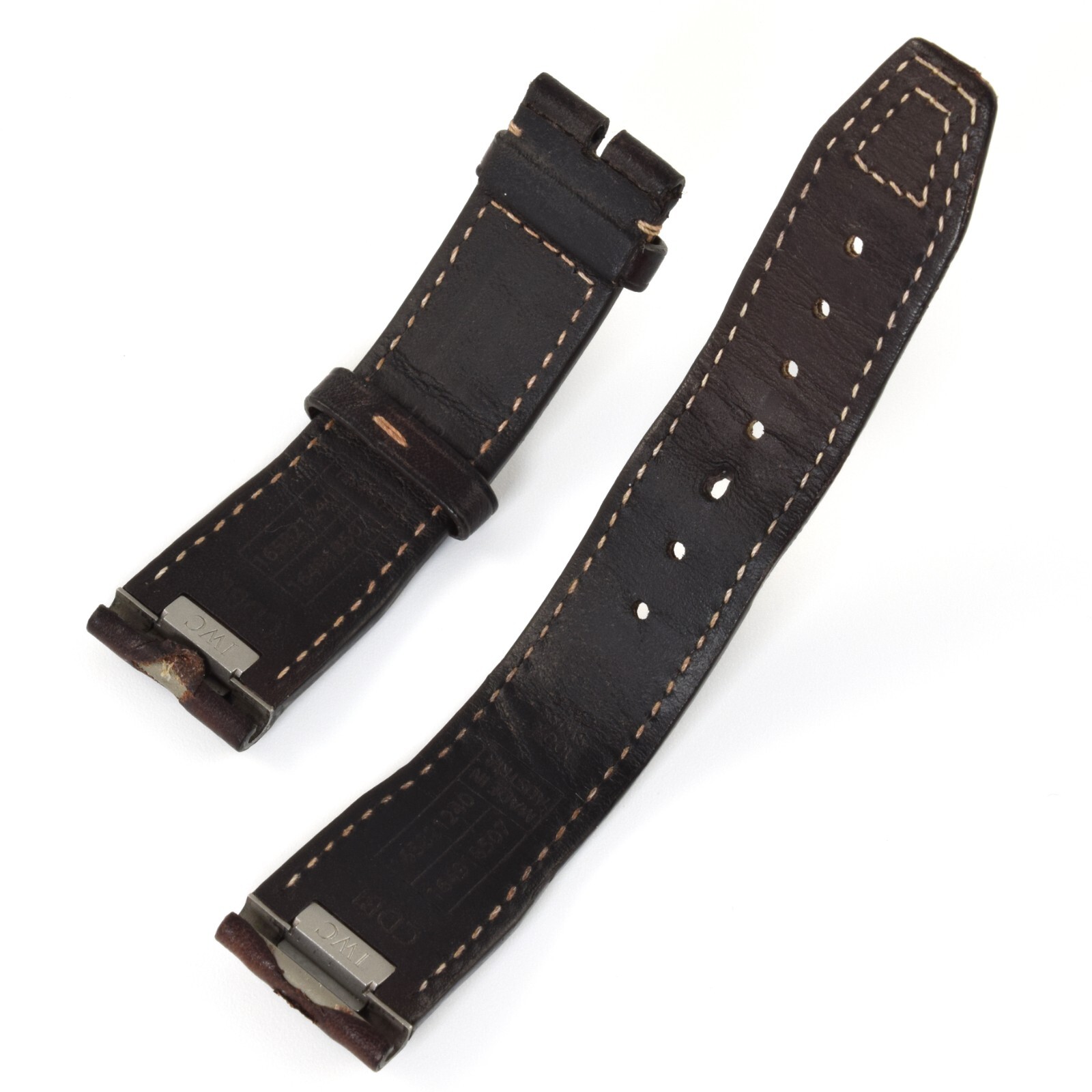IWC Pilot’s Mark XX Brown Leather Strap 20mm to 18mm – EASX-CHANGE Quick Release - Image 10