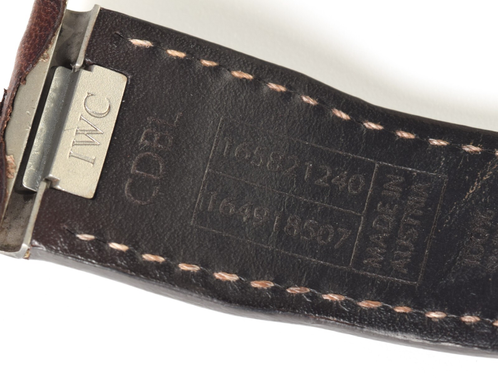 IWC Pilot’s Mark XX Brown Leather Strap 20mm to 18mm – EASX-CHANGE Quick Release - Image 12