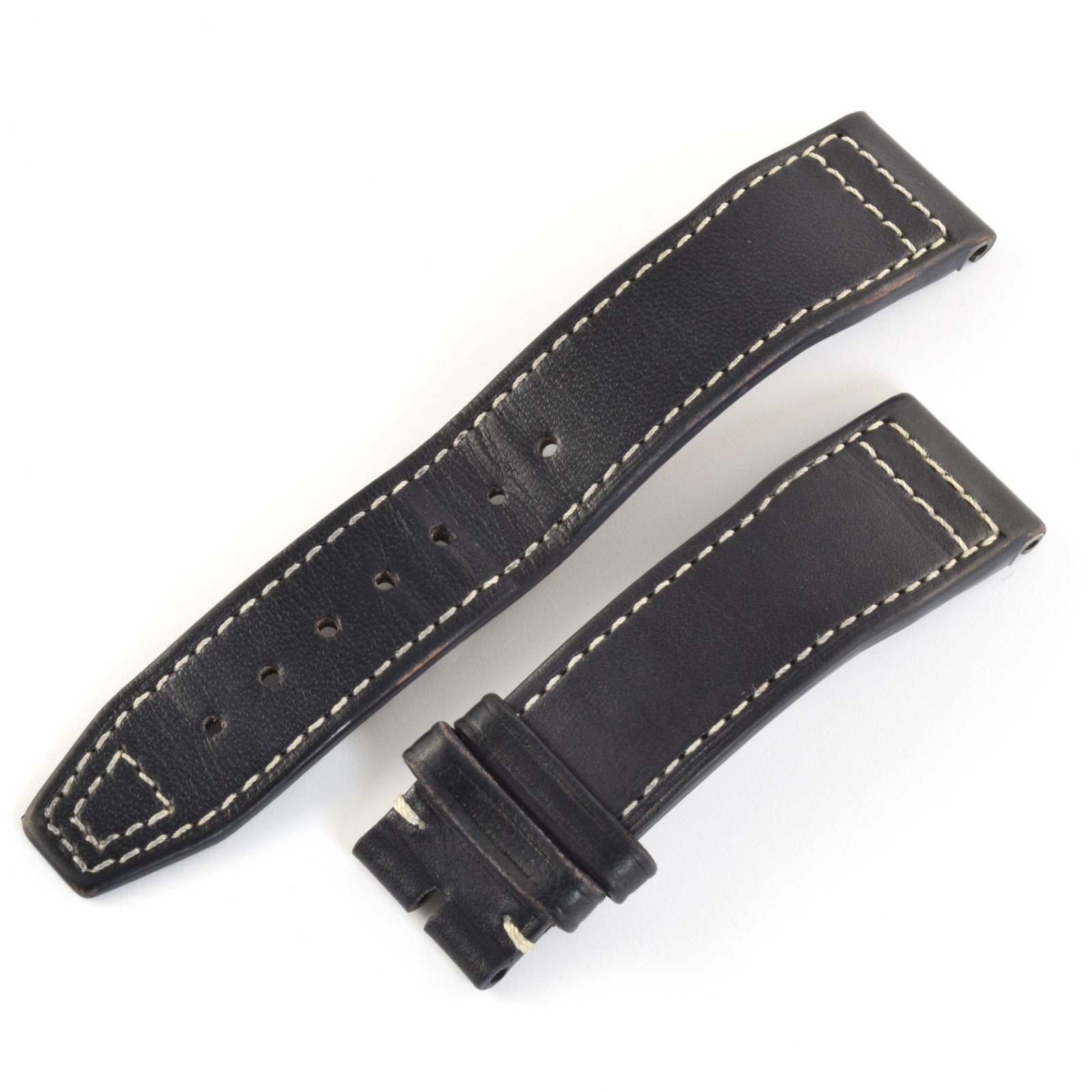 IWC Pilots EasX-CHANGE Dark Brown Calf Leather Strap – 20mm to 18mm Wide - Image 2
