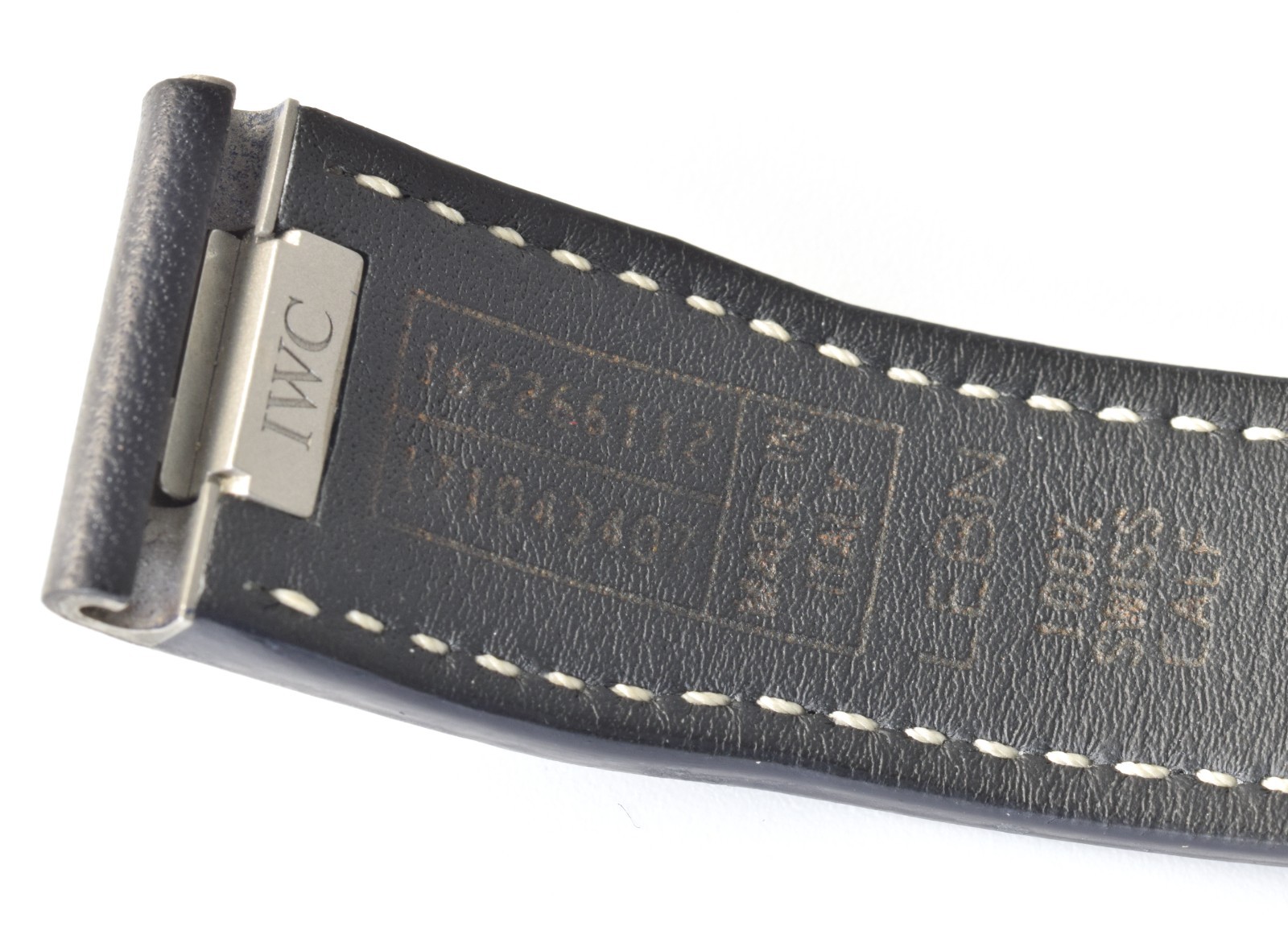 IWC Pilots EasX-CHANGE Dark Brown Calf Leather Strap – 20mm to 18mm Wide - Image 6