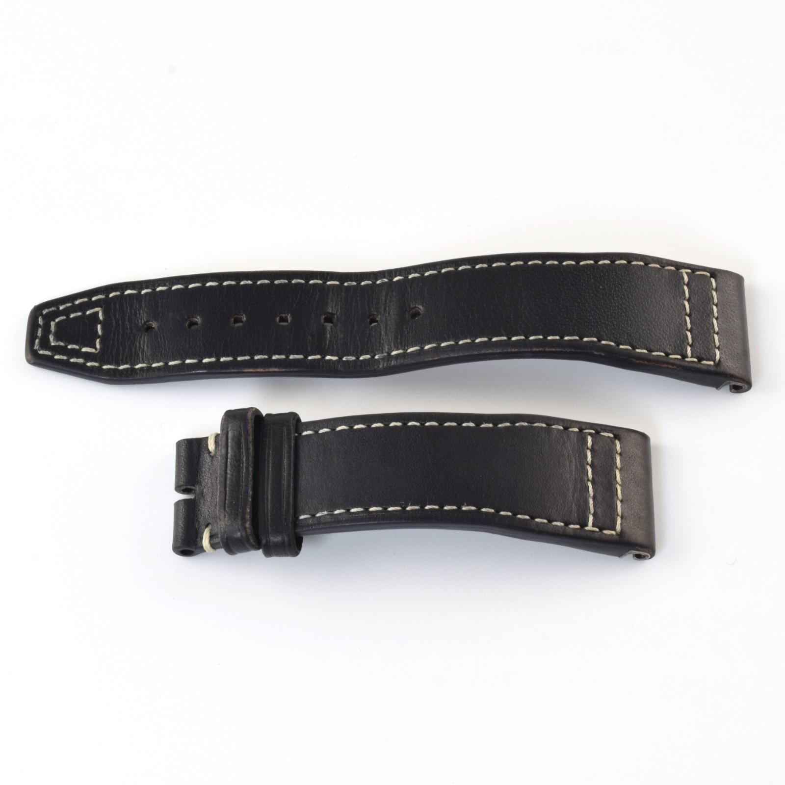 IWC Pilots EasX-CHANGE Dark Brown Calf Leather Strap – 20mm to 18mm Wide - Image 11