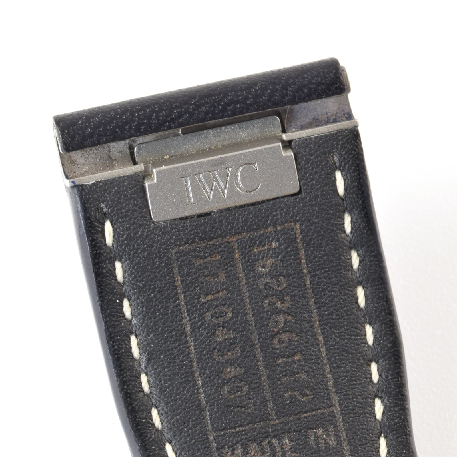 IWC Pilots EasX-CHANGE Dark Brown Calf Leather Strap – 20mm to 18mm Wide - Image 5