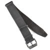 IWC Pilot’s 43mm black nylon NATO watch strap 21mm wide with suede leather underside and black PVD IWC buckle with IWC logo