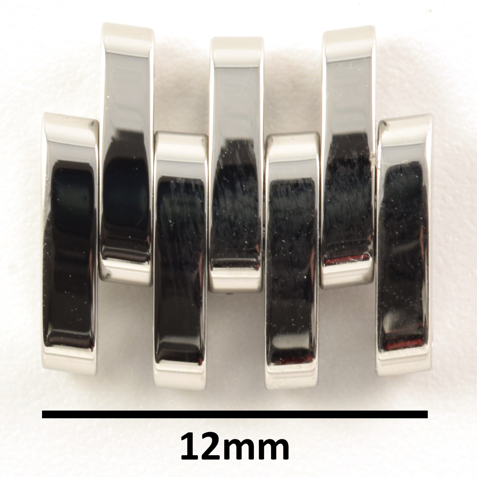 Omega De Ville Prestige Ladies New 12mm Polished Steel Watch Link 6003/752 - Image 3
